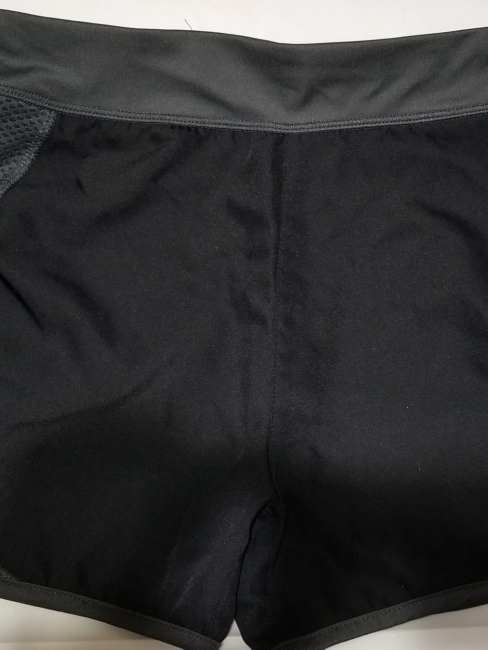 BCG Kid's XL Black and Gray Athletic Mesh Shorts